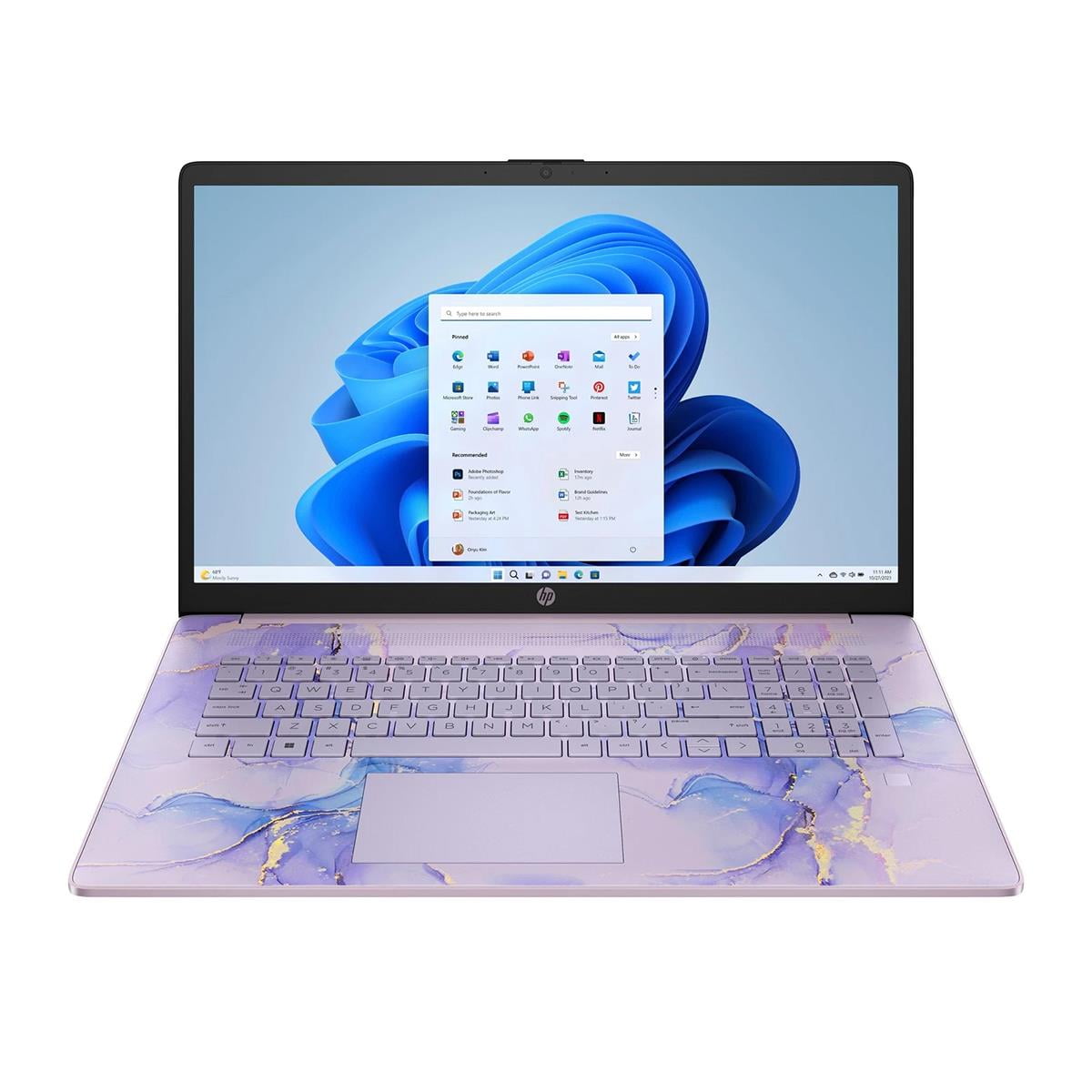 HP 17-cn3143ds 17.3" HD+ Touchscreen Laptop, Intel N100 0.8GHz, 4GB RAM, 128GB UFS, Windows 11 Home S Mode, Winter Lavender