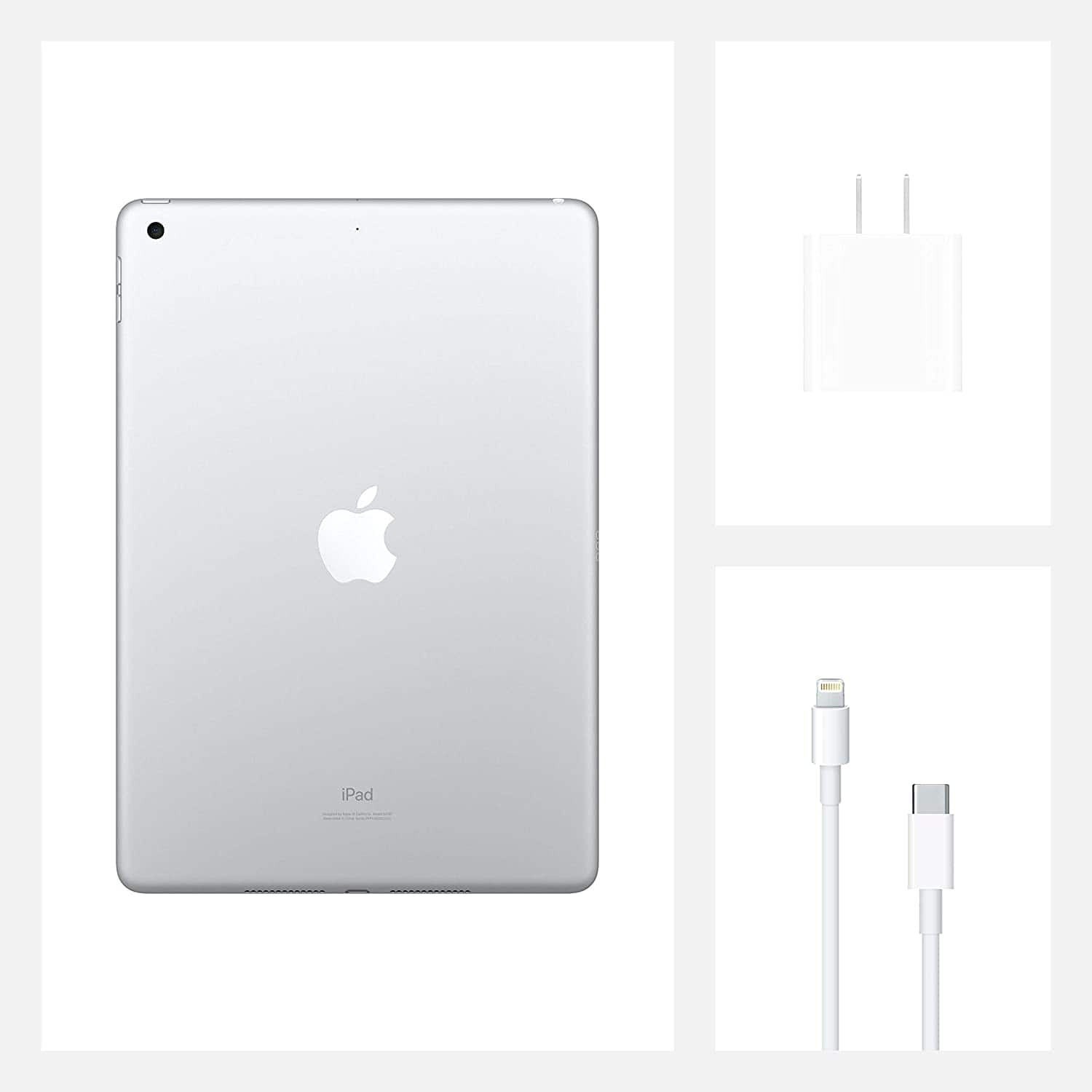 Apple - Refurbished Excellent - iPad 8th Gen A2428 (WiFi + Cellular Unlocked) 128GB - Silver - Image 4