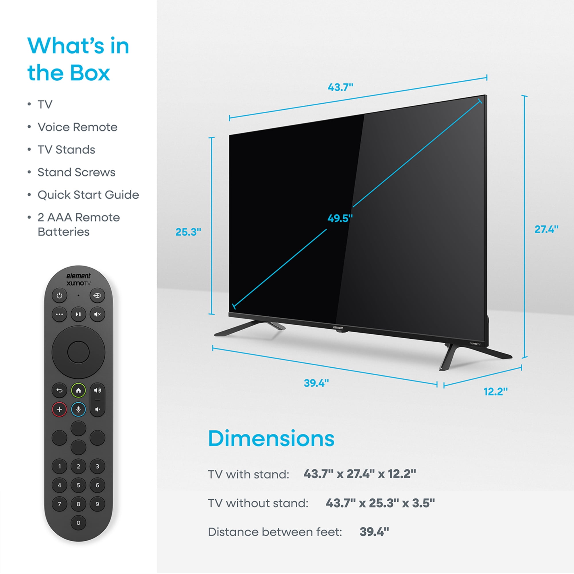 Element 50" 4K UHD HDR Xumo TV (E550AE50C) - Image 8