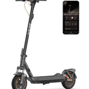 NAVEE - GT3 Electric Scooter w/31 miles Max Operating Range & 20 mph Max Speed - Black