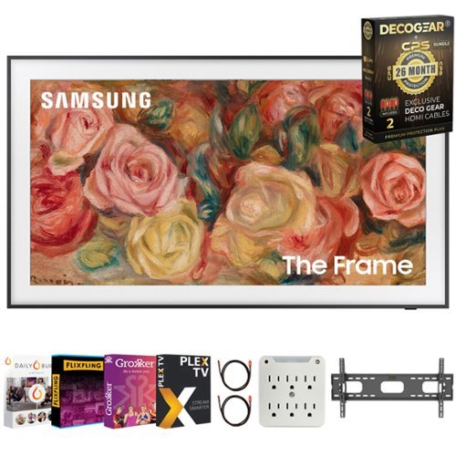 Samsung - 65" The Frame 2024 + 26 Month Protection & Movies Streaming Pack - Image 3