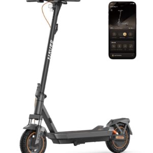 NAVEE - GT3 Pro Electric Scooter w/37.3 miles Max Operating Range & 20 mph Max Speed - Black