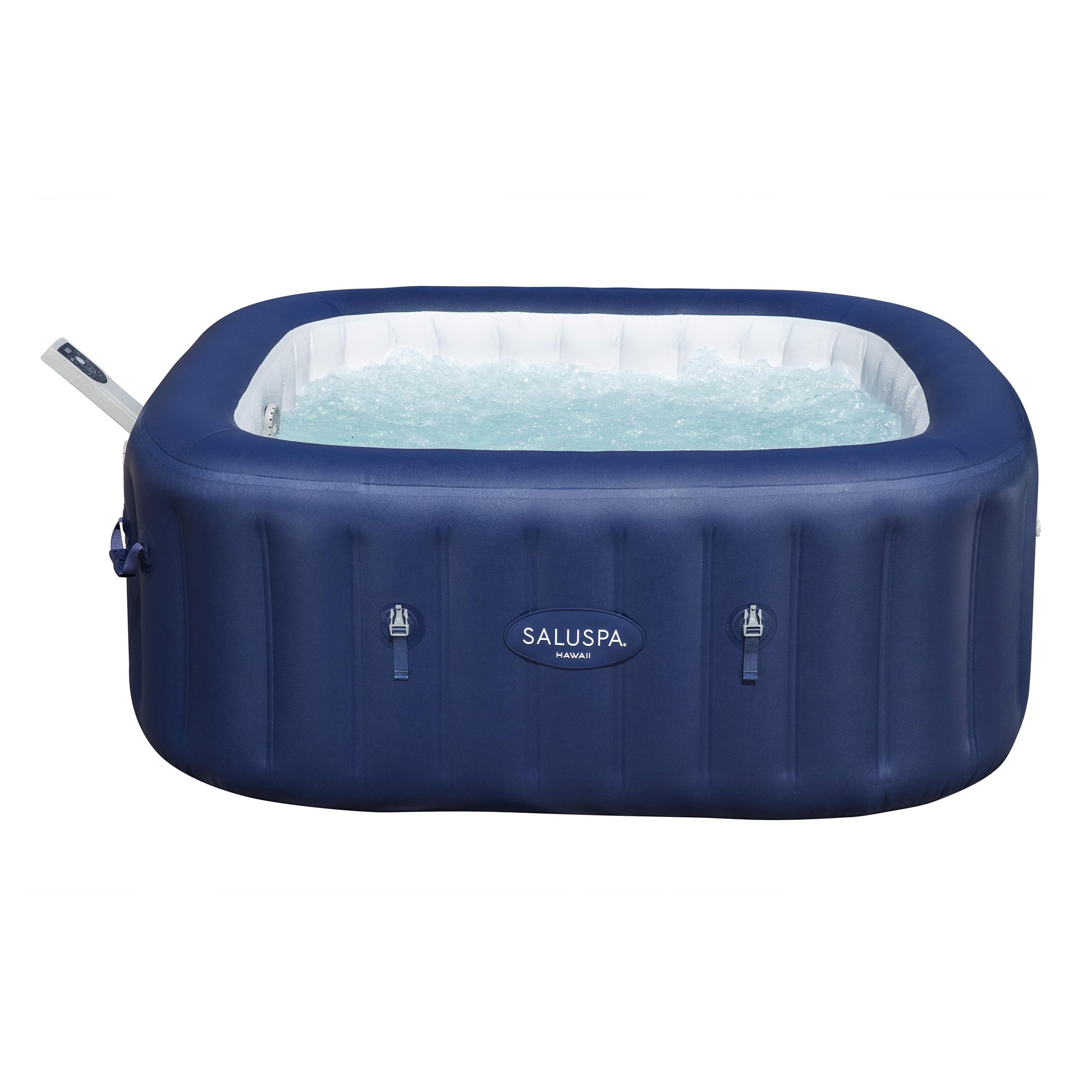 Bestway - SaluSpa Hawaii Smart AirJet Inflatable Hot Tub with EnergySense Cover - Blue