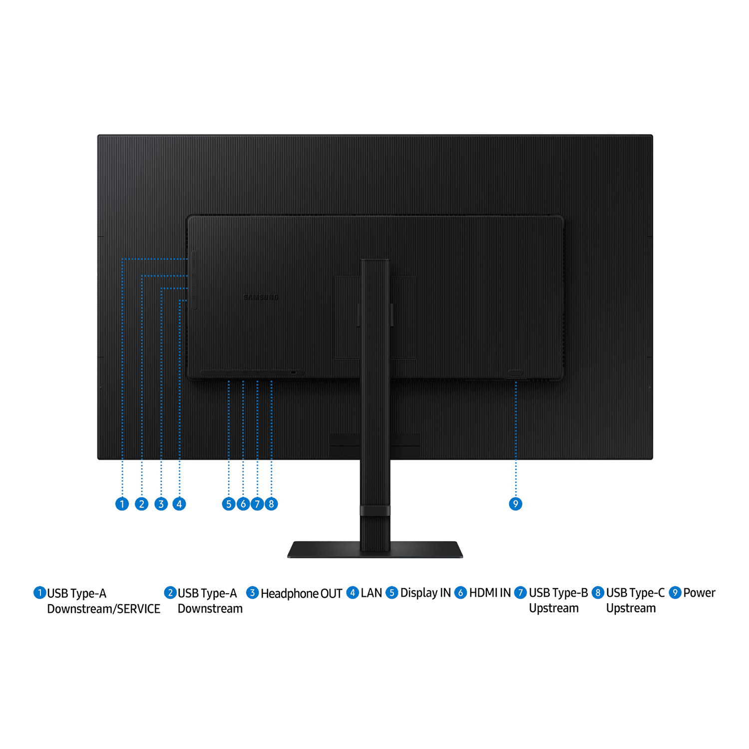 Samsung 37" ViewFinity S8 (S80UD) 4K UHD HDR10 High Resolution Monitor - LS37D800UANXZA - Image 4